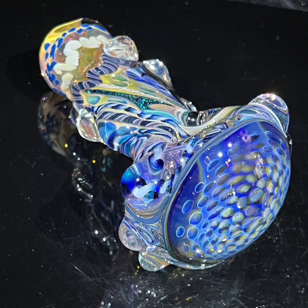 Molten Thick and Twisted Pipe Glass Pipe Molten Imagination   