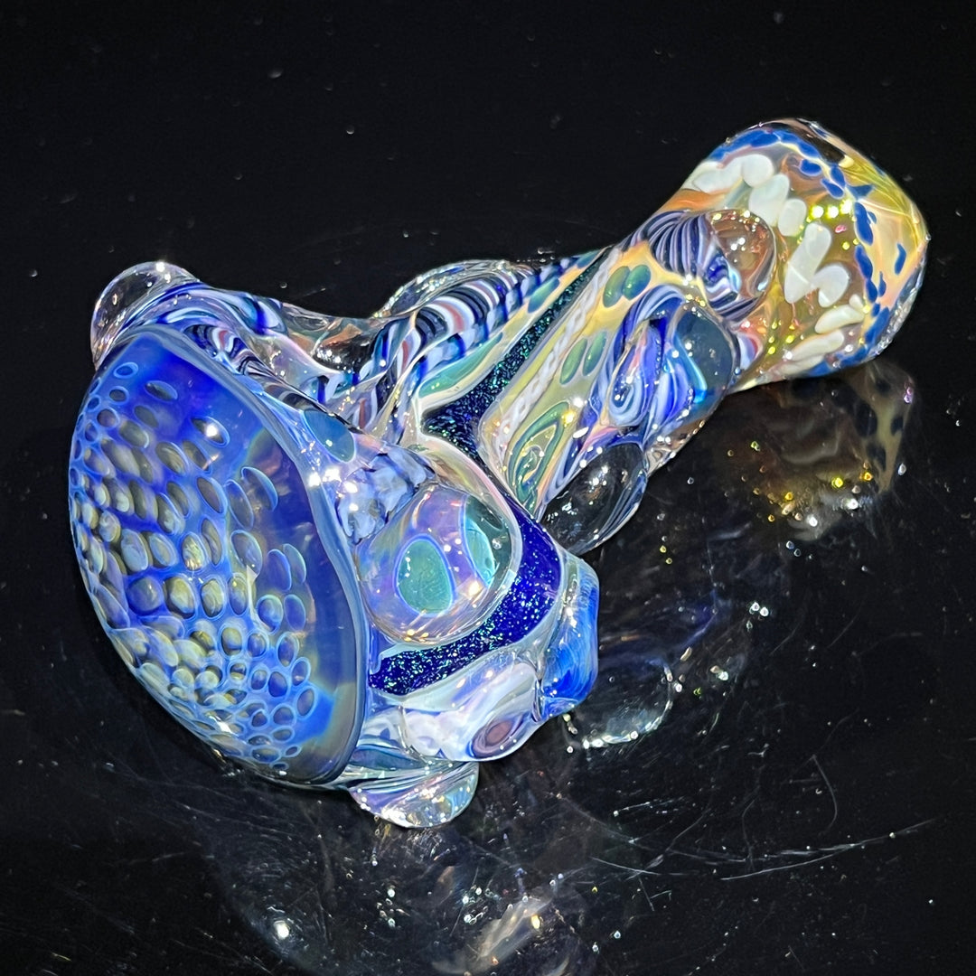 Molten Thick and Twisted Pipe Glass Pipe Molten Imagination   