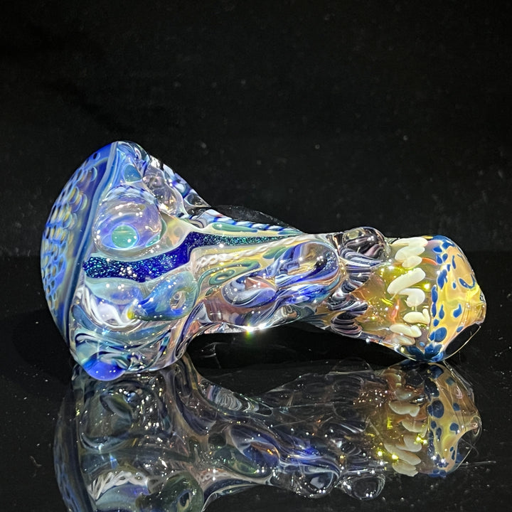 Molten Thick and Twisted Pipe Glass Pipe Molten Imagination   