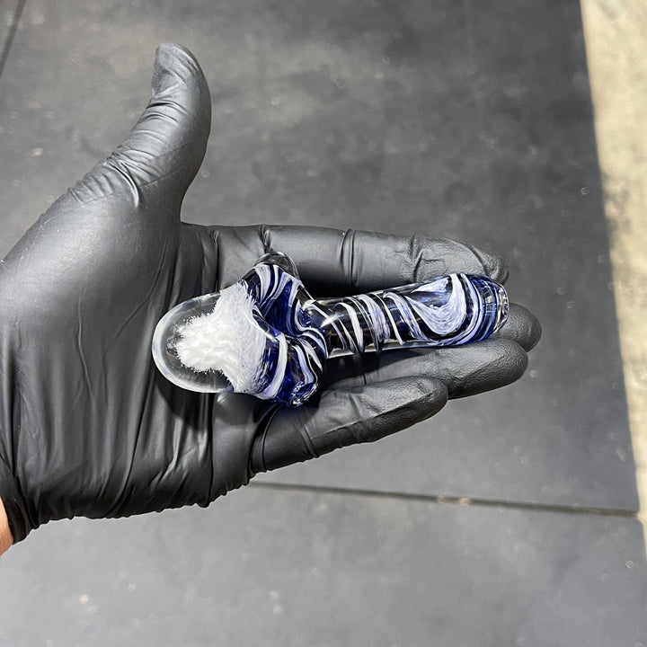 Arctic Alien Brain Honeycomb Pipe Glass Pipe Plug a Nug