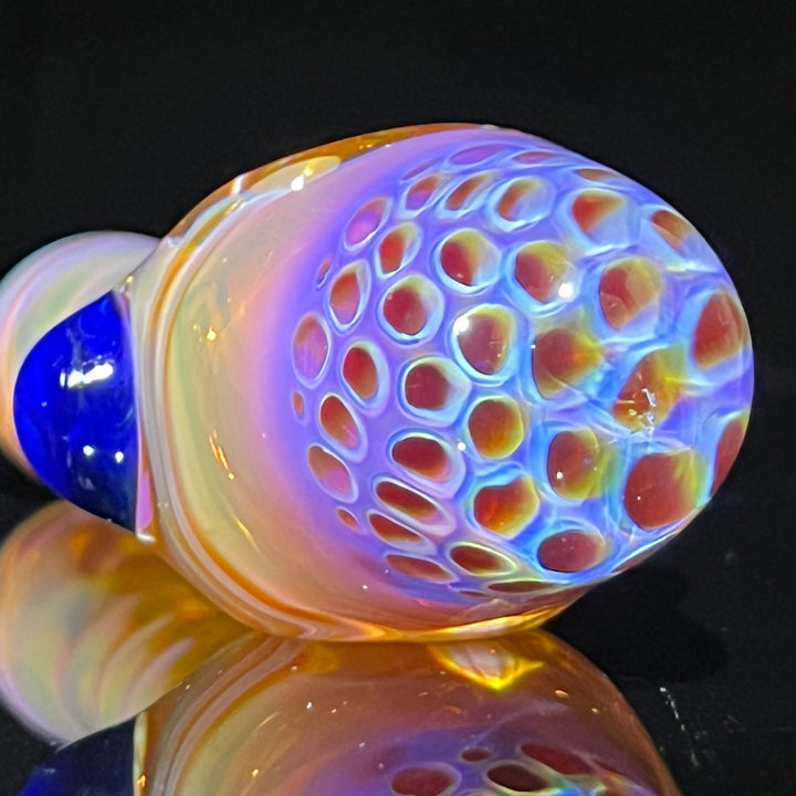 Alien Brain Honeycomb Pipe Glass Pipe Plug a Nug   