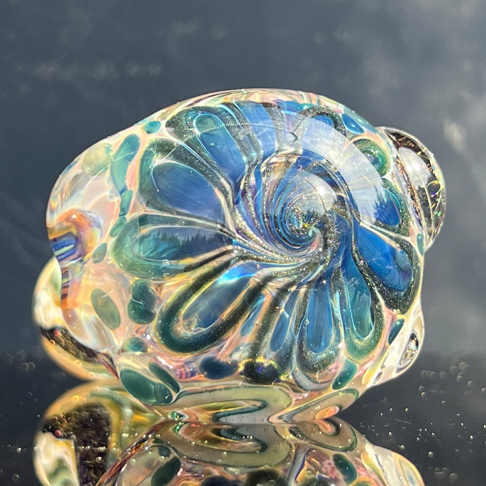 Molten Twisted Chaos Spoon Glass Pipe Molten Imagination   