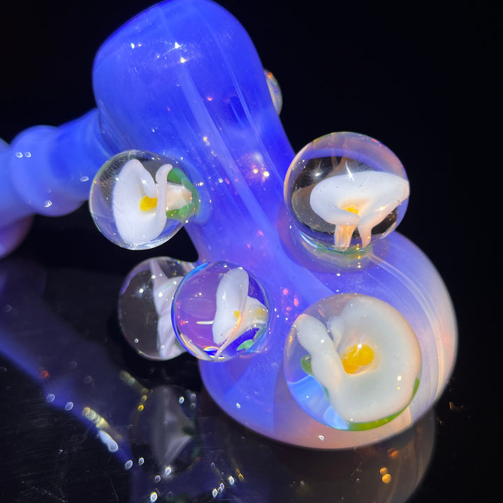 Tako x Obi Flower Bubbler Glass Pipe OBI Glass   