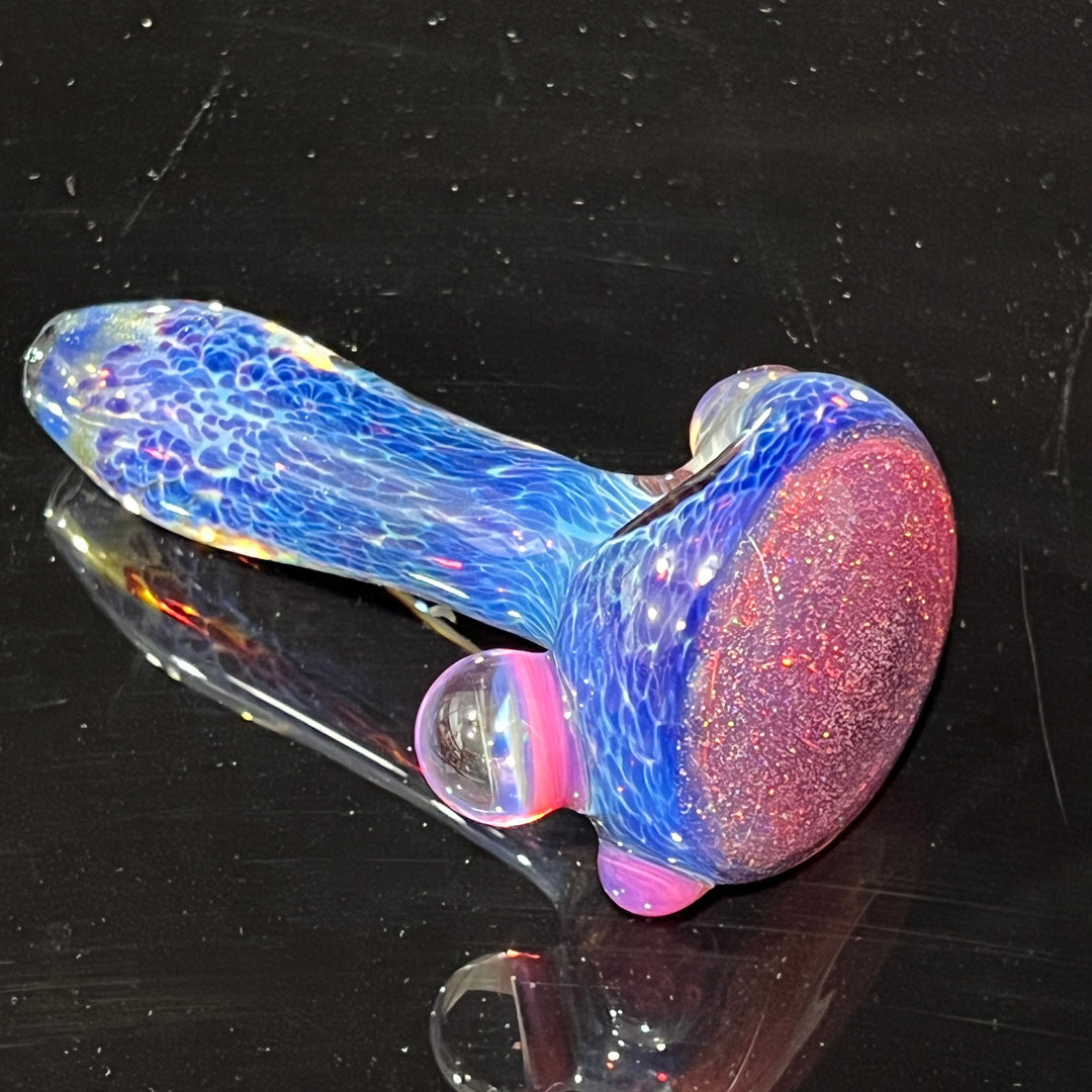 Purple Nebula Telemagenta Black Opal Pipe Glass Pipe Tako Glass   