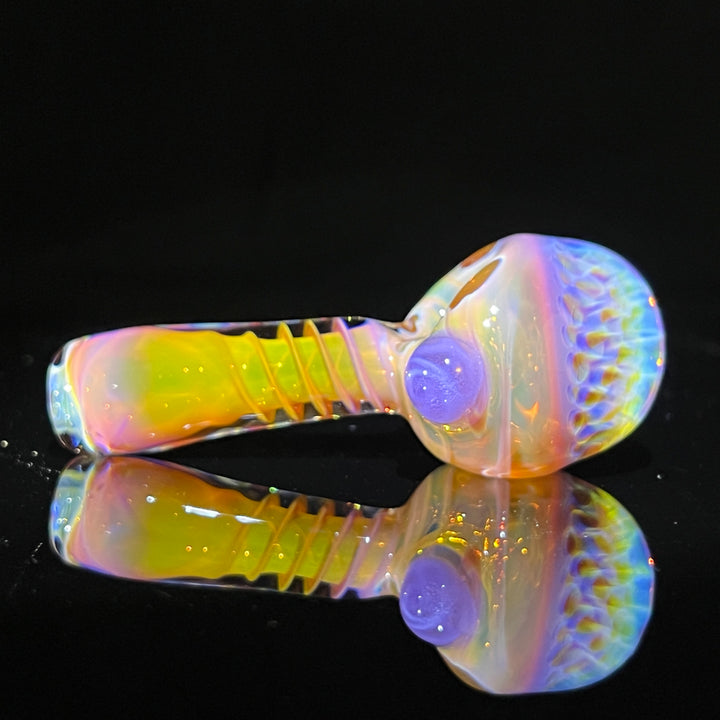 Alien Brain Honeycomb Pipe Glass Pipe Plug a Nug   