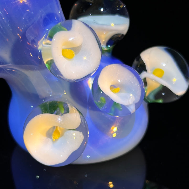 Tako x Obi Flower Bubbler Glass Pipe OBI Glass   