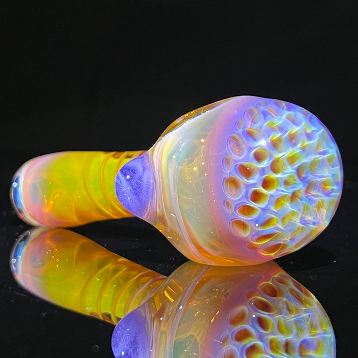 Alien Brain Honeycomb Pipe Glass Pipe Plug a Nug   