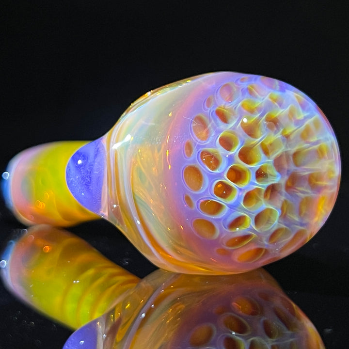 Alien Brain Honeycomb Pipe Glass Pipe Plug a Nug   