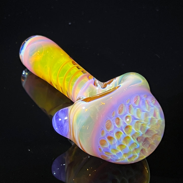 Alien Brain Honeycomb Pipe Glass Pipe Plug a Nug   