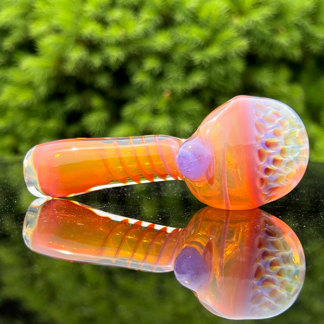 Alien Brain Honeycomb Pipe Glass Pipe Plug a Nug   