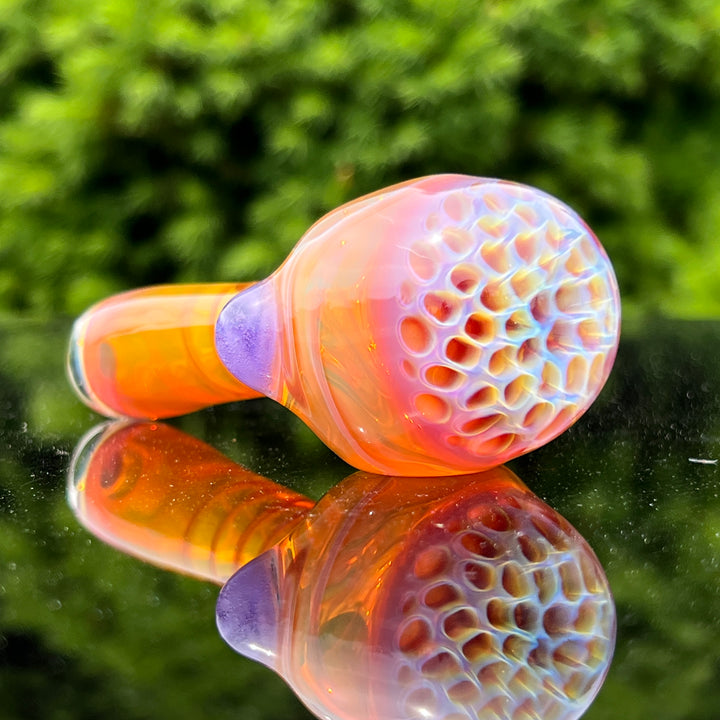 Alien Brain Honeycomb Pipe Glass Pipe Plug a Nug   