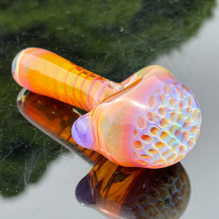 Alien Brain Honeycomb Pipe Glass Pipe Plug a Nug   