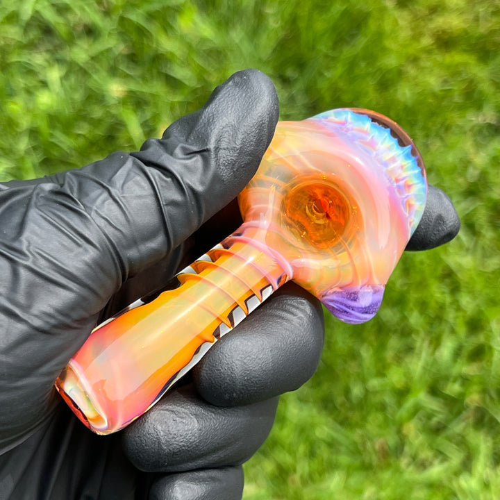 Alien Brain Honeycomb Pipe Glass Pipe Plug a Nug   