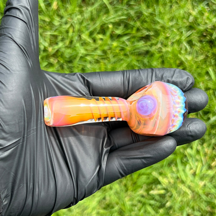 Alien Brain Honeycomb Pipe Glass Pipe Plug a Nug   