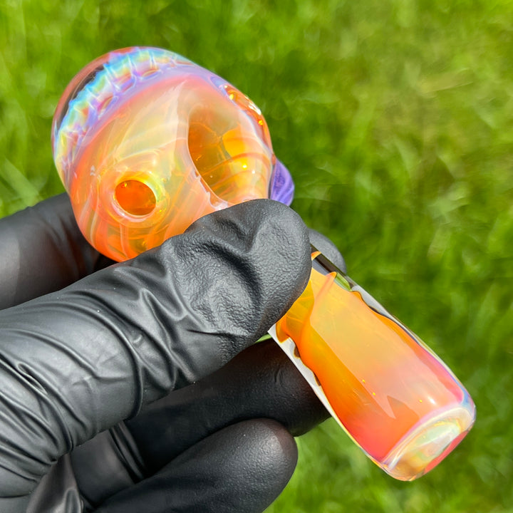 Alien Brain Honeycomb Pipe Glass Pipe Plug a Nug   