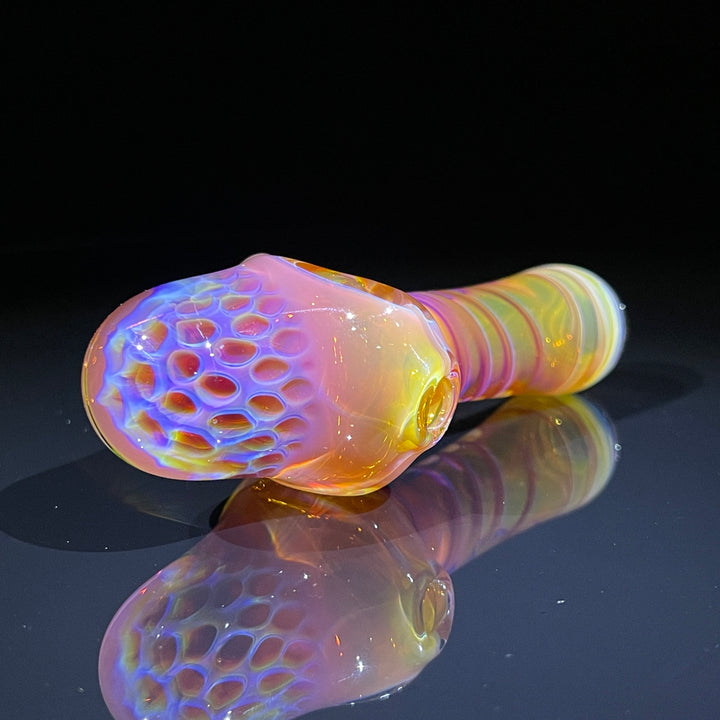 Alien Brain Honeycomb Pipe Glass Pipe Plug a Nug