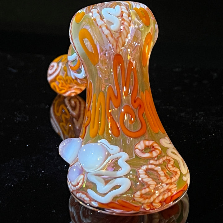 Inside Out Hammer Bubbler Glass Pipe Tiny Mike   