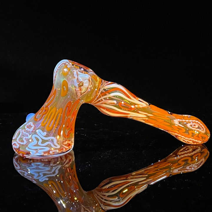 Inside Out Hammer Bubbler Glass Pipe Tiny Mike   