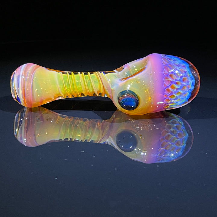 Alien Brain Honeycomb Pipe Glass Pipe Plug a Nug