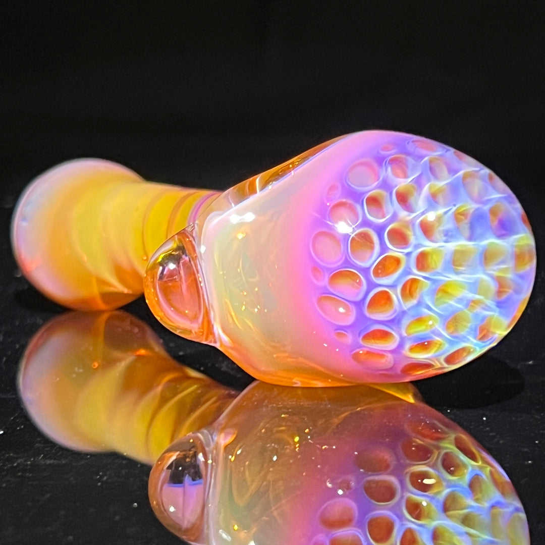 Alien Brain Honeycomb Pipe Glass Pipe Plug a Nug   