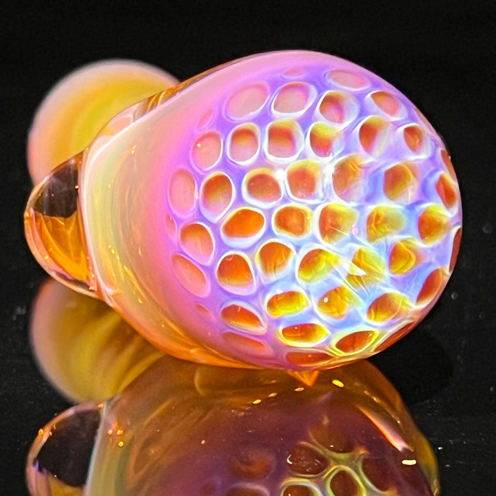 Alien Brain Honeycomb Pipe Glass Pipe Plug a Nug   