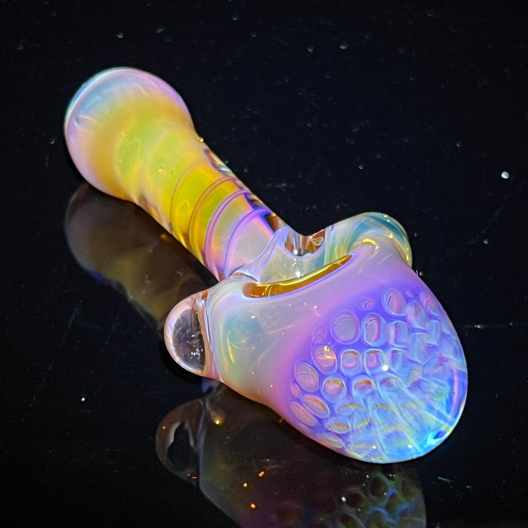 Alien Brain Honeycomb Pipe Glass Pipe Plug a Nug   