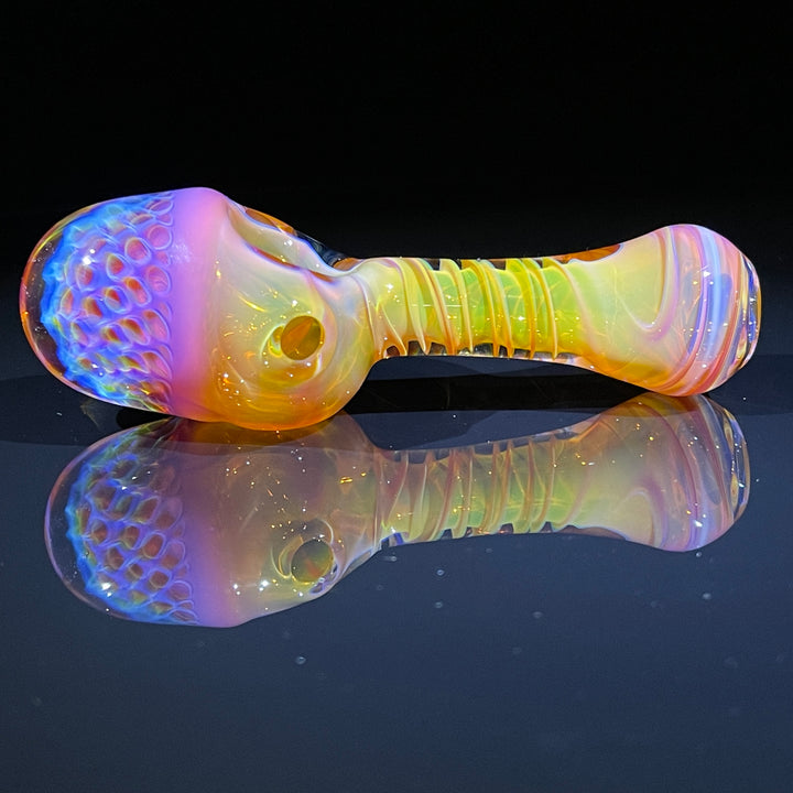 Alien Brain Honeycomb Pipe Glass Pipe Plug a Nug