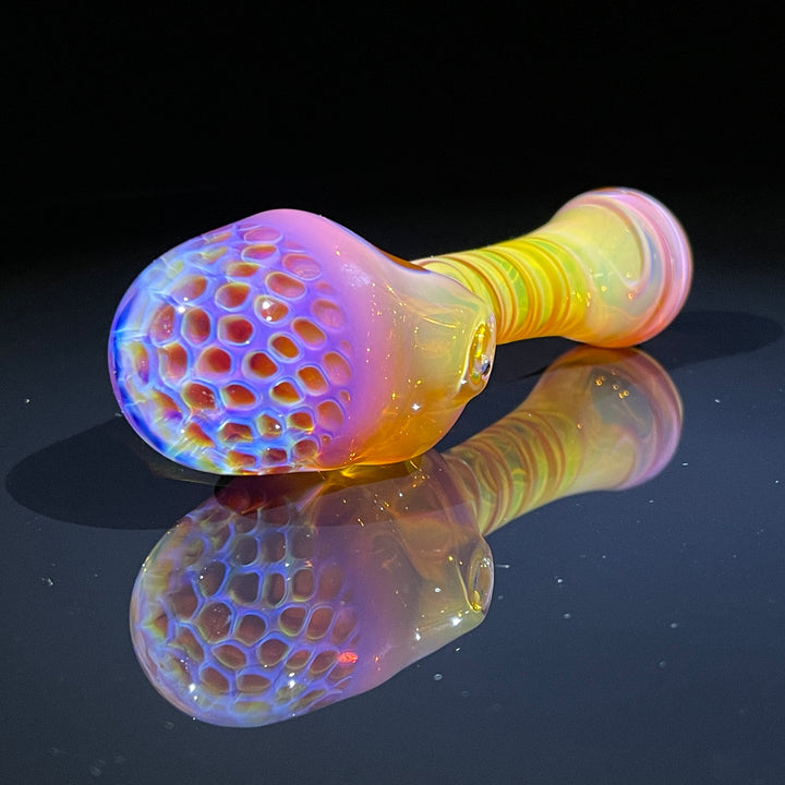 Alien Brain Honeycomb Pipe Glass Pipe Plug a Nug