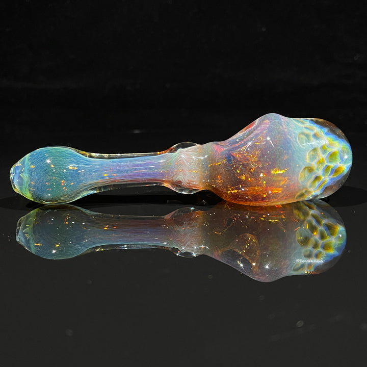 Tart Grape Honeycomb Frit Pipe Glass Pipe Key Glass Co.