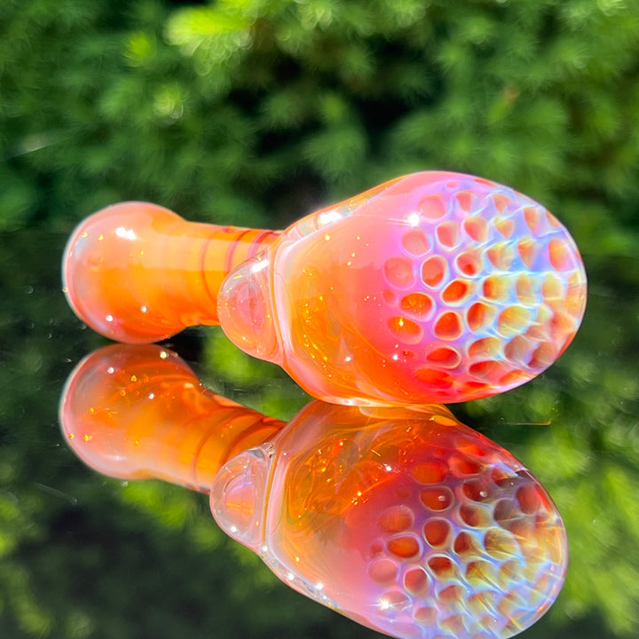 Alien Brain Honeycomb Pipe Glass Pipe Plug a Nug   