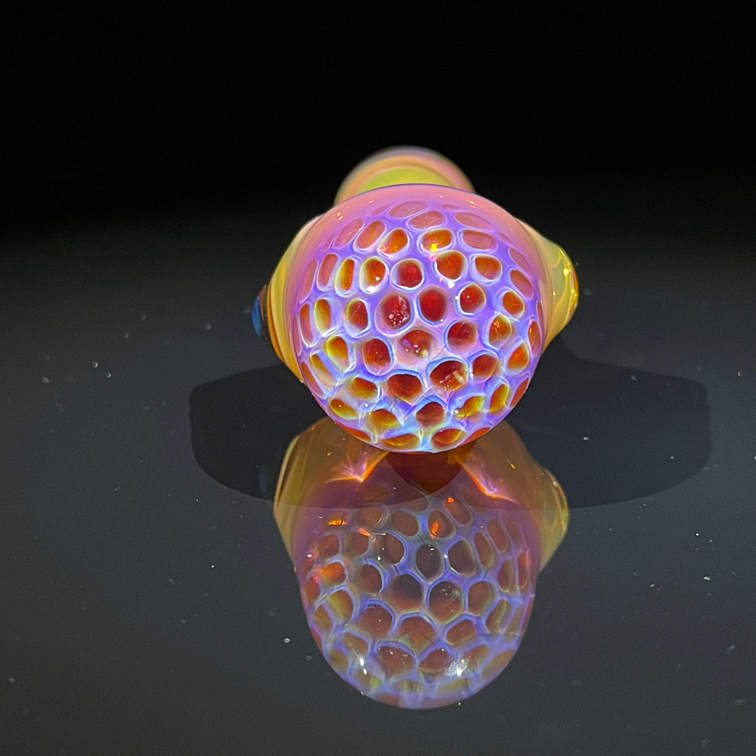 Alien Brain Honeycomb Pipe Glass Pipe Plug a Nug