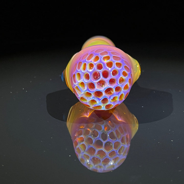 Alien Brain Honeycomb Pipe Glass Pipe Plug a Nug