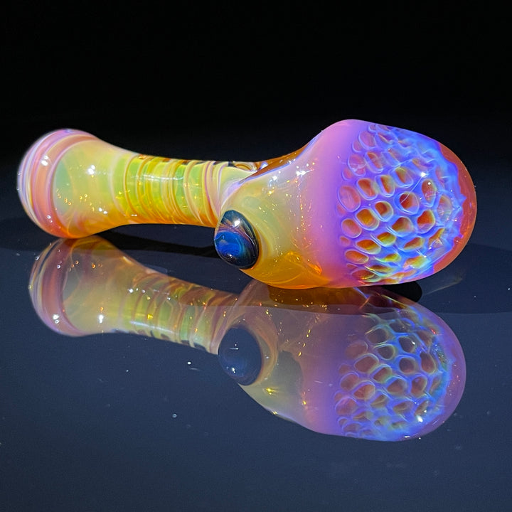 Alien Brain Honeycomb Pipe Glass Pipe Plug a Nug