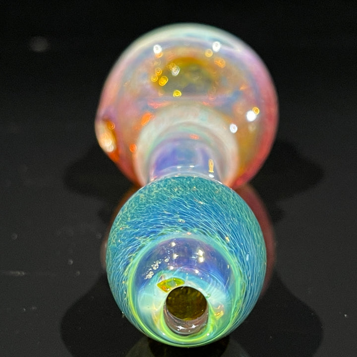 Tart Grape Honeycomb Frit Pipe Glass Pipe Key Glass Co.