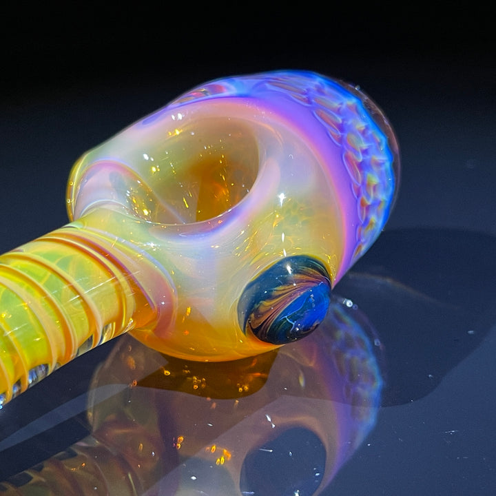 Alien Brain Honeycomb Pipe Glass Pipe Plug a Nug
