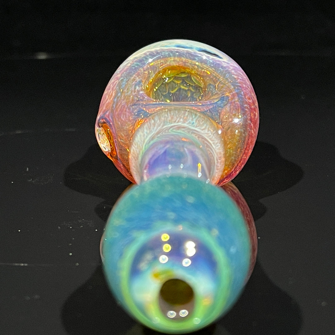 Tart Grape Honeycomb Frit Pipe Glass Pipe Key Glass Co.