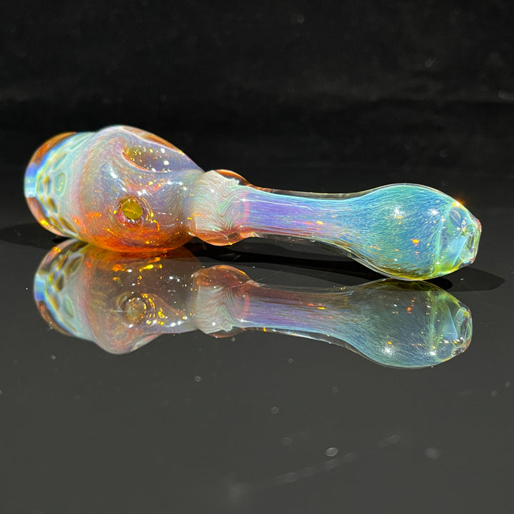 Tart Grape Honeycomb Frit Pipe Glass Pipe Key Glass Co.