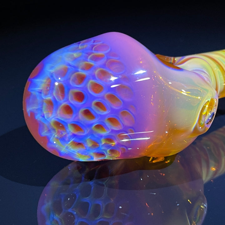 Alien Brain Honeycomb Pipe Glass Pipe Plug a Nug