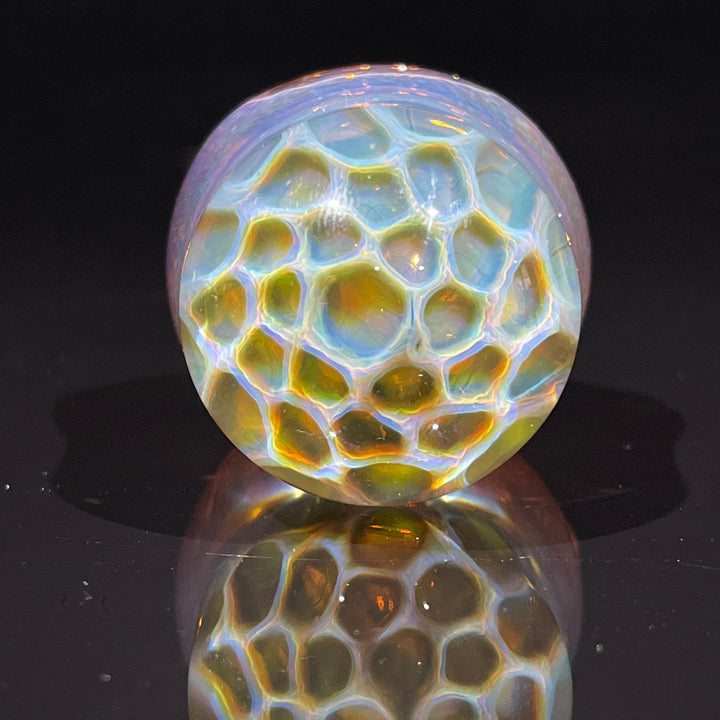 Tart Grape Honeycomb Frit Pipe Glass Pipe Key Glass Co.