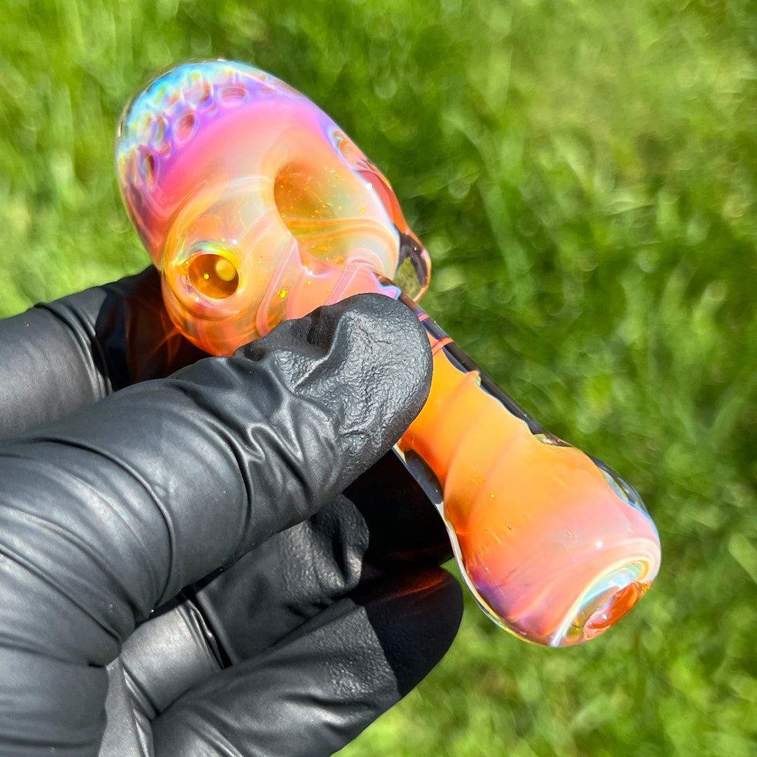 Alien Brain Honeycomb Pipe Glass Pipe Plug a Nug   