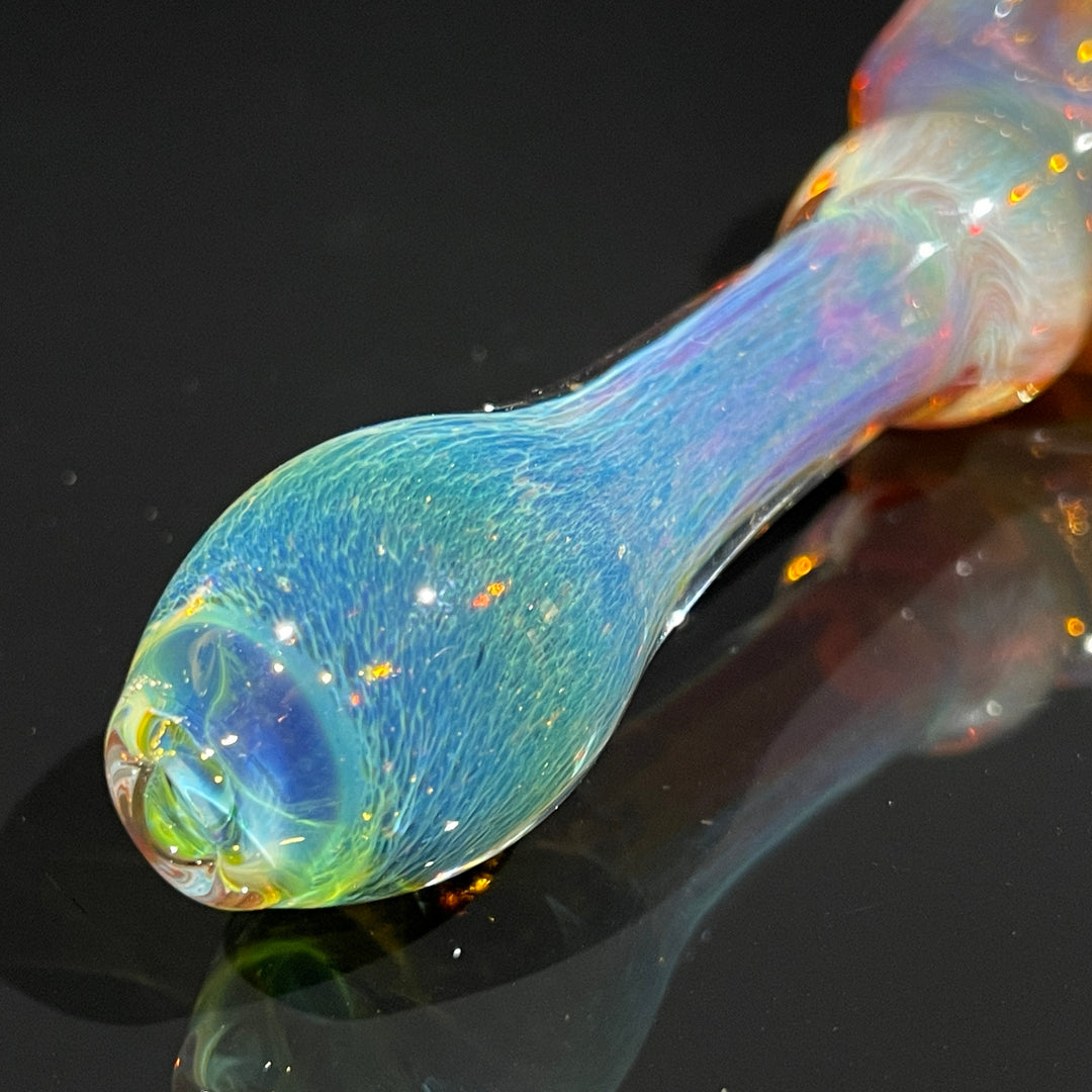Tart Grape Honeycomb Frit Pipe Glass Pipe Key Glass Co.