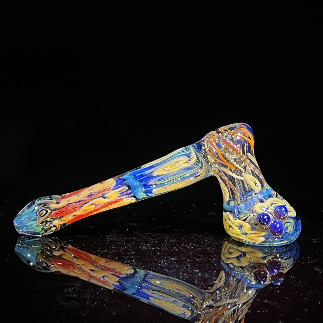 Inside Out Hammer Bubbler Glass Pipe Tiny Mike   