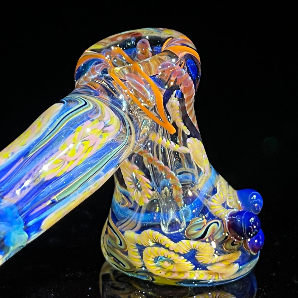 Inside Out Hammer Bubbler Glass Pipe Tiny Mike   