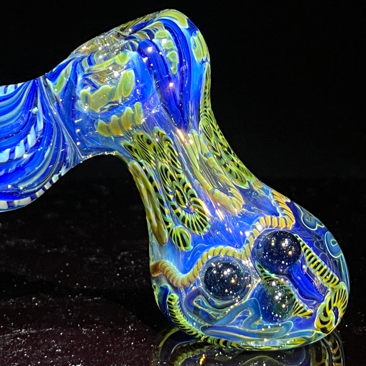 Inside Out Hammer Bubbler Glass Pipe Tiny Mike   