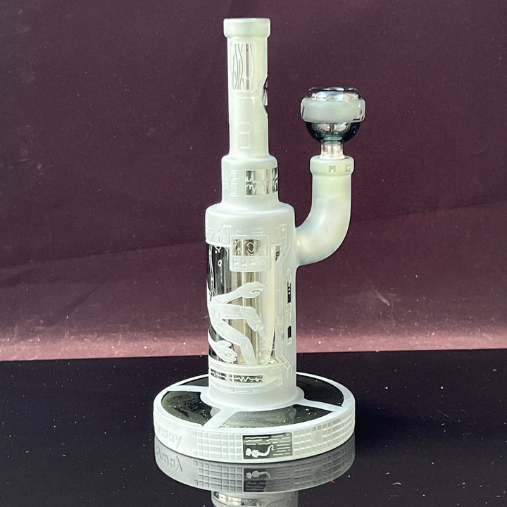 Area 51 9" Dab Rig 9 (v2.0) Glass Pipe Milkyway   