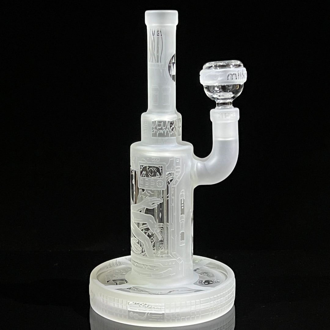 Area 51 9" Dab Rig 9 (v2.0) Glass Pipe Milkyway   