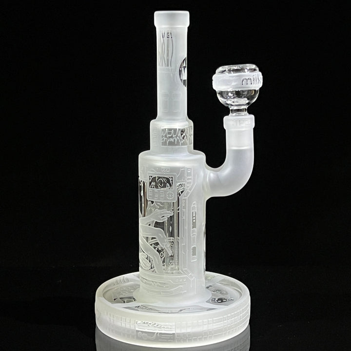 Area 51 9" Dab Rig 9 (v2.0) Glass Pipe Milkyway   