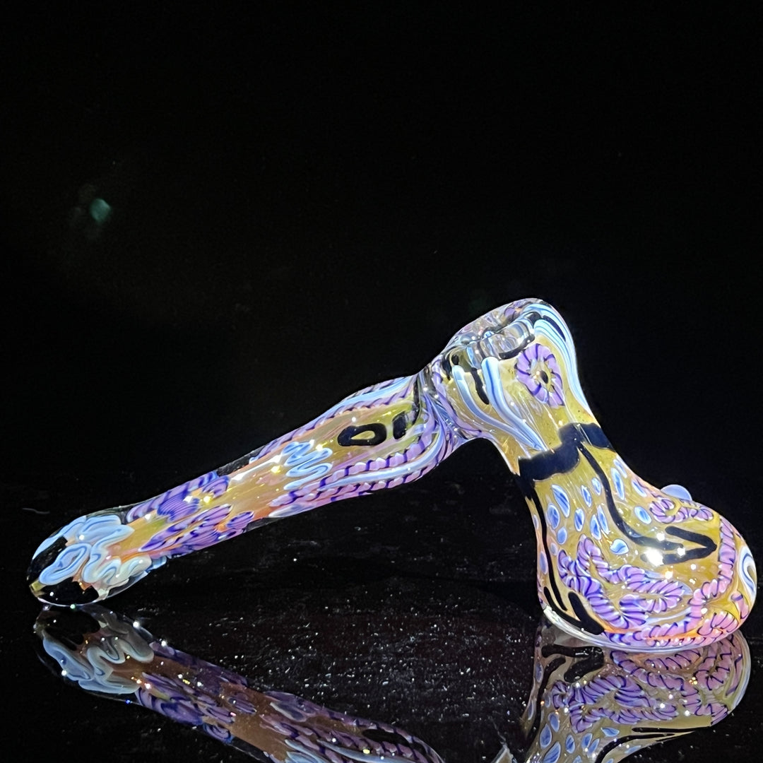 Inside Out Hammer Bubbler Glass Pipe Tiny Mike   