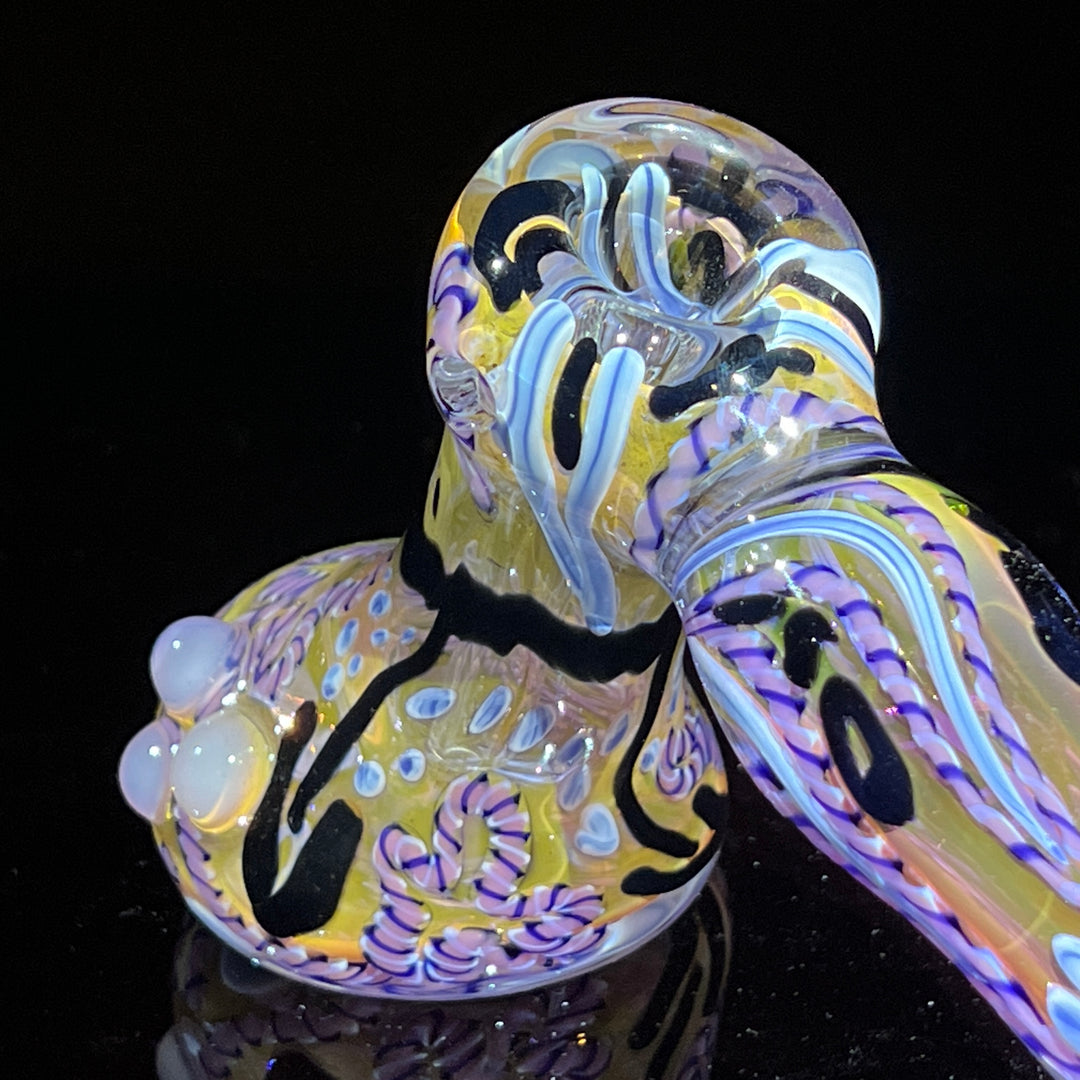 Inside Out Hammer Bubbler Glass Pipe Tiny Mike   