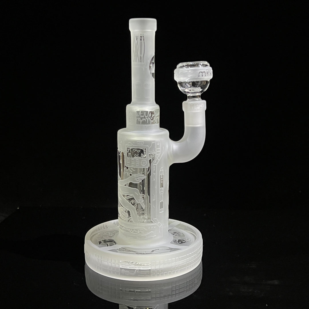 Area 51 9" Dab Rig 9 (v2.0) Glass Pipe Milkyway   